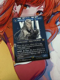 Jill, Shiva's Dominant Borderless - FIN 0378 NM - MTG Magic - Image 2