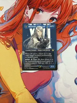 Jill, Shiva's Dominant Borderless - FIN 0378 NM - MTG Magic - Image 5