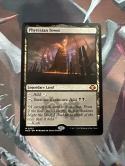 MTG Phyrexian Tower Modern Horizons 3 NM Magic The Gathering - Image 1