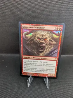 MTG Karplusan Minotaur The List Reprints Foil Coldsnap - Image 1