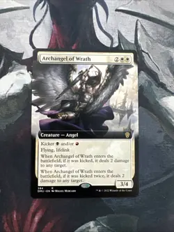 Archangel of Wrath (Extended Art) #384 (NM) Dominaria United DMU Magic MTG - Image 1