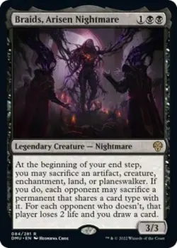 MTG English Braids, Arisen Nightmare NM Normal Dominaria United - Image 1