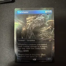 Starwinder Borderless Foil 0306 EOE NM/MT [Edge of Eternities:MTG] - Image 1