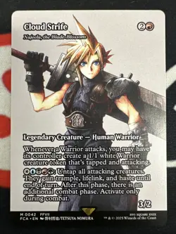 MTG - FCA - Cloud Strife (Najeela, The Blade-Blossom) - Image 1