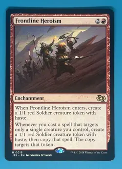 Mtg Frontline Heroism Foundations Jumpstart Regular - Image 1