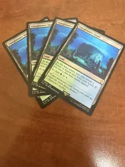 DDcards 🇨🇦 Mtg Magic Final Fantasy Commander X4 Vineglimmer Snarl X4 - Image 1