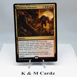 MTG - Edge of Eternities - Mutinous Massacre - 0222 - NM - Image 1