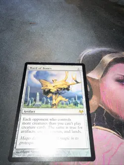 Ward of Bones [Eventide] NM - Stax Lockdown Rare Artifact - MTG EDH - Image 1
