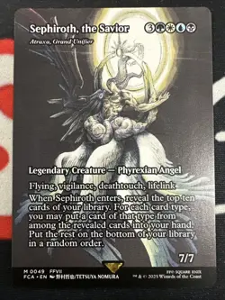 MTG - FCA - Sephiroth, The Savior (Atraxa, Grand Unifier) - Image 1