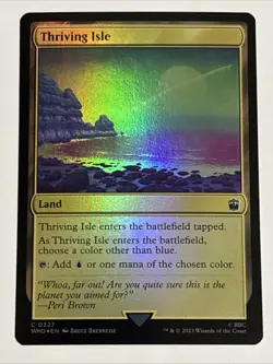 MTG Universes Beyond: Doctor Who Thriving Isle Foil 0327 NM - Image 1