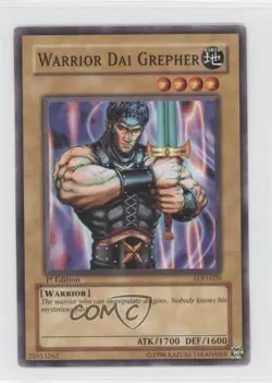 Warrior Dai Grepher 1st Ed. YuGiOh Legacy of Darkness #LOD-020 2003 0b5 - Image 1