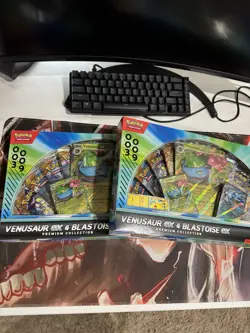 Pokemon TCG: Venusaur & Blastoise EX Premium Collection GameStop LOT Of TWO (2) - Image 1