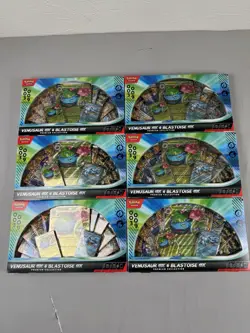 Pokemon TCG: Venusaur & Blastoise EX Premium Collection GameStop SEALED LOT OF 6 - Image 1
