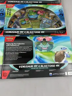 Pokemon TCG: Venusaur & Blastoise EX Premium Collection GameStop SEALED LOT OF 6 - Image 2