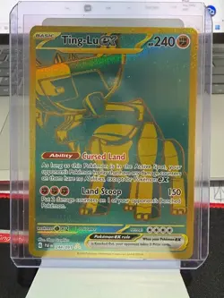 Pokemon 2024 SV Paldean Fates PAF en Ting-Lu EX #244/091 - Image 1
