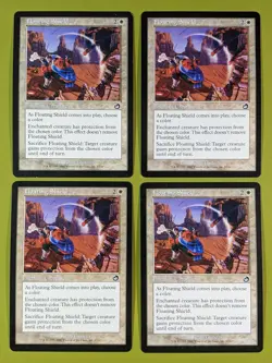 Floating Shield x4 Torment 4x Playset Magic the Gathering MTG - Image 1
