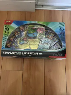 Set Of 2 Pokemon TGC Venusaur ex and Blastoise ex Premium Collection GameStop EX - Image 2