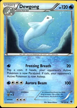 Dewgong 16/124 | XY - Fates Collide | Pokemon TCG | English | Uncommon - Image 2