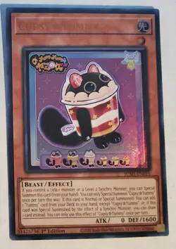 Yugioh - Cupsy Yummy - JUSH-EN016 - Ultra Rare - 1st Edition - NM/M - Image 1