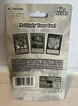 1 Yugioh - Brother of Legend 1st Edition Brand New/Sealed Blister Packs - Image 2