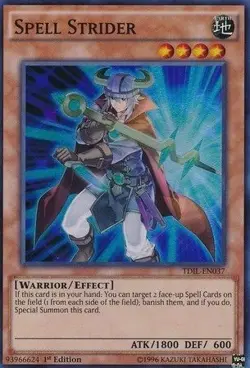 Spell Strider - TDIL-EN037 - Super Rare - Unlimited Edition NM YuGiOh! The Dark - Image 1
