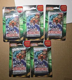 Yugioh TCG The Secret Forces Booster Blister Pack + 10 Additional Cards -×5 - Image 2