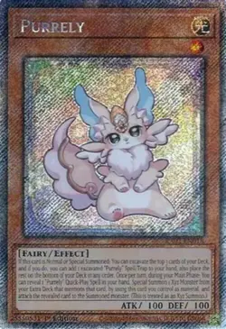 Purrely - RA02-EN018 - Platinum Secret Rare - 1st Edition NM YuGiOh! 25th Anni - Image 1