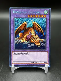 YuGiOh! - Thousand Dragon MRD-EN143 Secret Rare 25th Anniversary Edition NM - Image 1