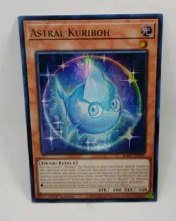 YU-GI-OH! Astral Kuriboh. RA04-EN040. 1st Edition Ultra Rare Card. TCG Yugioh - Image 1