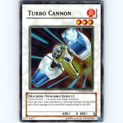 Yugioh Turbo Cannon ANPR-EN041 Unlimited Super Rare Holo - NM 💎 - Image 1