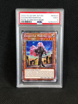 YuGiOh Exosister Martha POTE-EN025 Starlight Rare First Ed NM/MT - Image 1