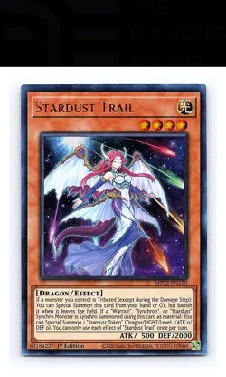 Stardust Trail #MP22-EN120 2022 Tin of the Pharaoh's Gods Yugioh Ultra Rare - Image 1