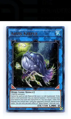 Abyss Keeper #MP22-EN234 2022 Tin of the Pharaoh's Gods Yugioh Ultra Rare - Image 1