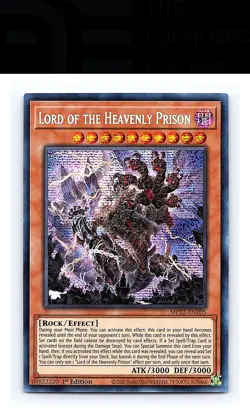 Lord of the Heavenly Prison #MP22-EN205 2022 Tin of the Pharaoh's Gods Yugioh - Image 1
