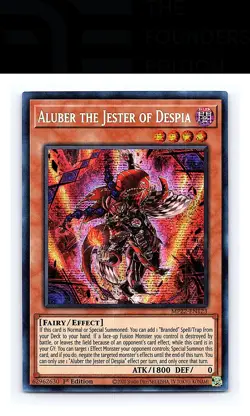 Aluber the Jester of Despia #MP22-EN123 2022 Tin of the Pharaoh's Gods Yugioh - Image 1