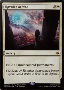 028/264 RAVNICA AT WAR RARE WAR OF THE SPARK MTG CARD - Image 1