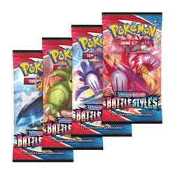 Pokemon Sword & Shield Battle Styles Booster Pack - Sealed 10 Card Pack 820650808197 - Image 1