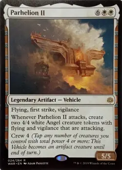 024/264 PARHELION II RARE WAR OF THE SPARK MTG CARD - Image 1