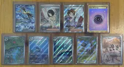 22 NM Ungraded IR SIR & Double Rare EX & Trainer 151 Pokemon TCG Card Lot - Image 1