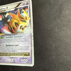Giratina LV.X DP38 Diamond & Pearl Black Star Promo Holo Pokemon Card DMG - Image 2