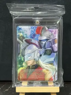 SHIPS TODAY Gundam TCG Resource Card Zechs Merquise RP-002 Foil SDCC 2025 Promo - Image 1