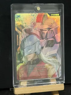 SHIPS TODAY Gundam TCG Resource Card Zechs Merquise RP-002 Foil SDCC 2025 Promo - Image 2