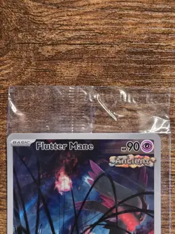 Flutter Mane Sealed Promo SVP EN 097 Black Star Temporal Forces Pokemon Card - Image 2