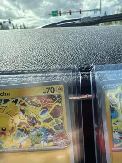 1x Pikachu Promo 2025 World Championships SVP EN 225 Pokemon Card Worlds VLP - Image 3