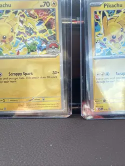 1x Pikachu Promo 2025 World Championships SVP EN 225 Pokemon Card Worlds VLP - Image 4