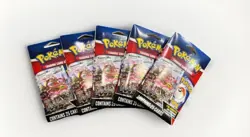 Lot of 5 Pokemon TCG Mystery Pack with 1 Foil Card Each Guaranteed 2024 Sealed 728192554735 - Image 1