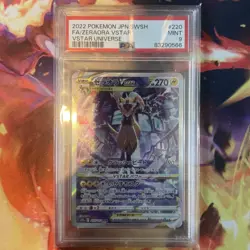 PSA 9 Mint Zeraora Vstar Full Art Vstar Universe Pokemon 220/172 With Bonus Card - Image 3