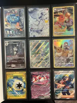 Modern Pokemon Card Binder Lot Collection - Illustration Rare, FA's, Ex’s, Promo - Image 1