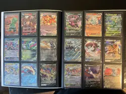 Modern Pokemon Card Binder Lot Collection - Illustration Rare, FA's, Ex’s, Promo - Image 3