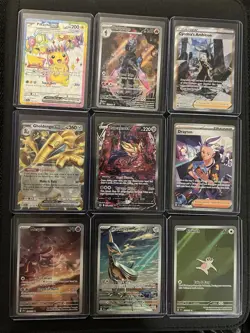 Modern Pokemon Card Binder Lot Collection - Illustration Rare, FA's, Ex’s, Promo - Image 1